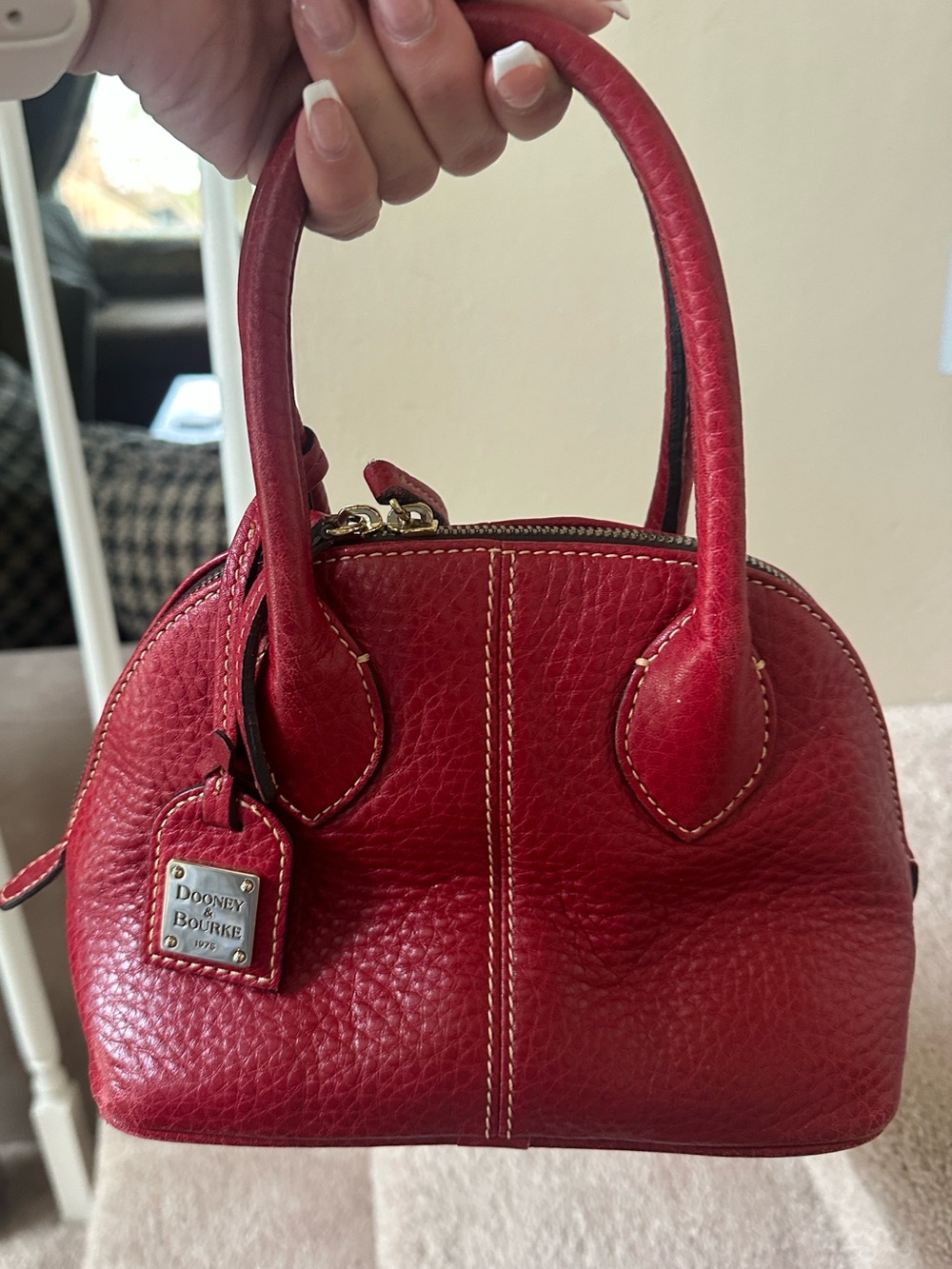 Dooney & Bourke Red Mini Handbag